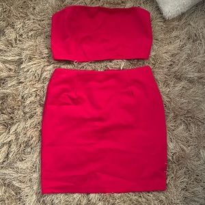 By the way pink two piece set